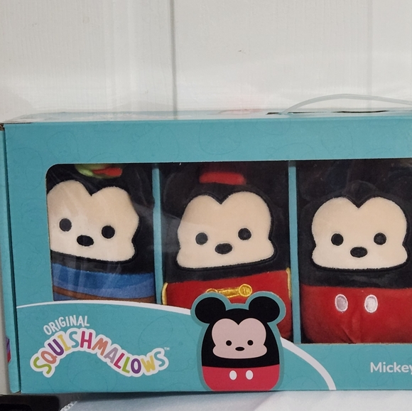 5-pack Squishmallows ,  Disney Mickey Mouse Through the Years Plush Set under 5" - Picture 6 of 12
